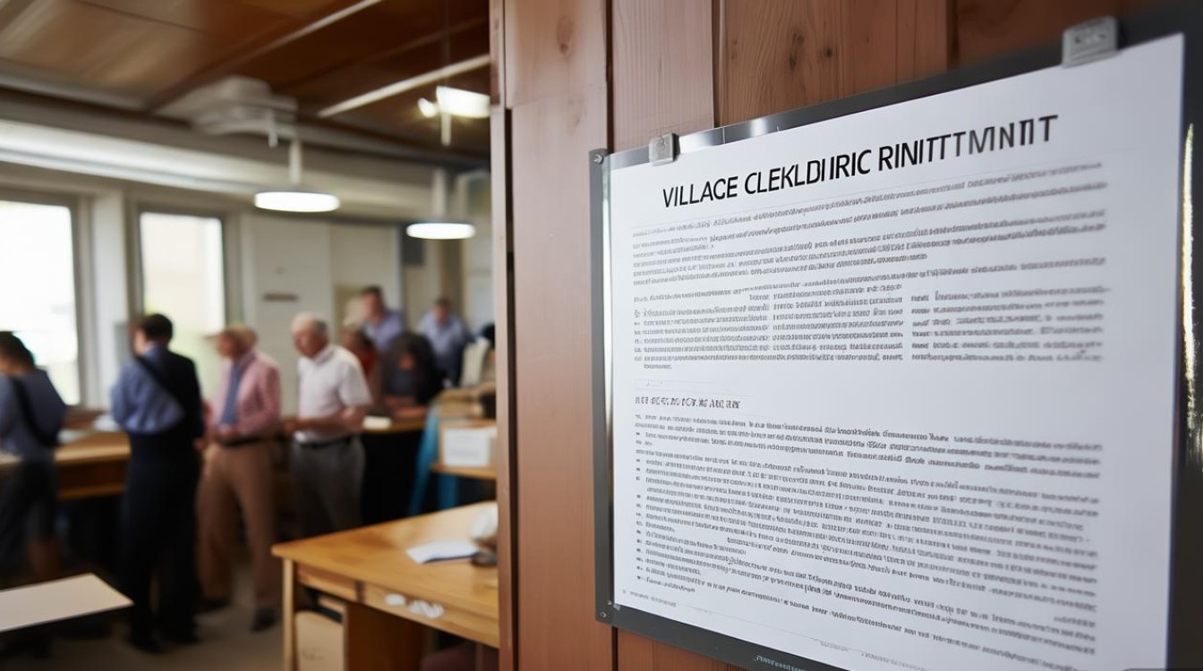 村级文员公开招聘，具体要求有哪些？