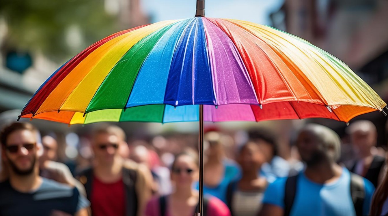 彩虹伞象征什么？特殊群体为何用它？
