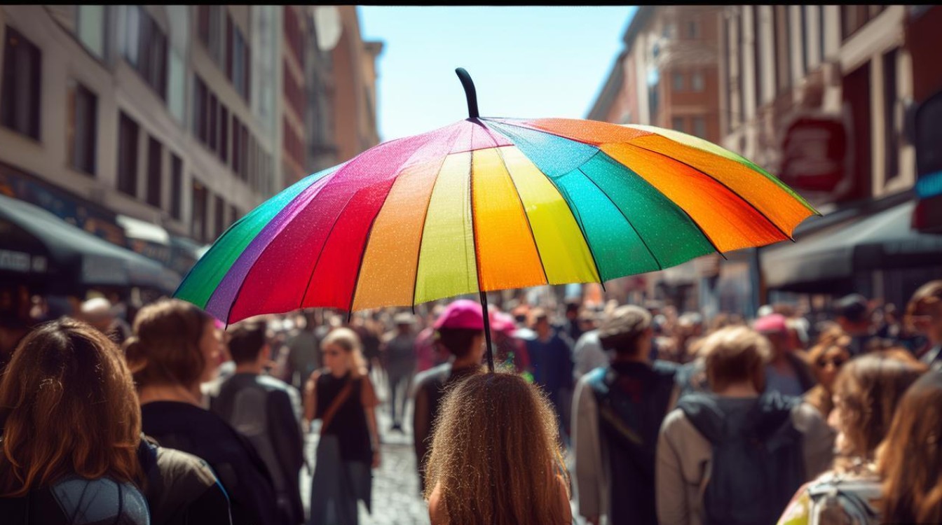 彩虹伞象征什么？特殊群体为何用它？