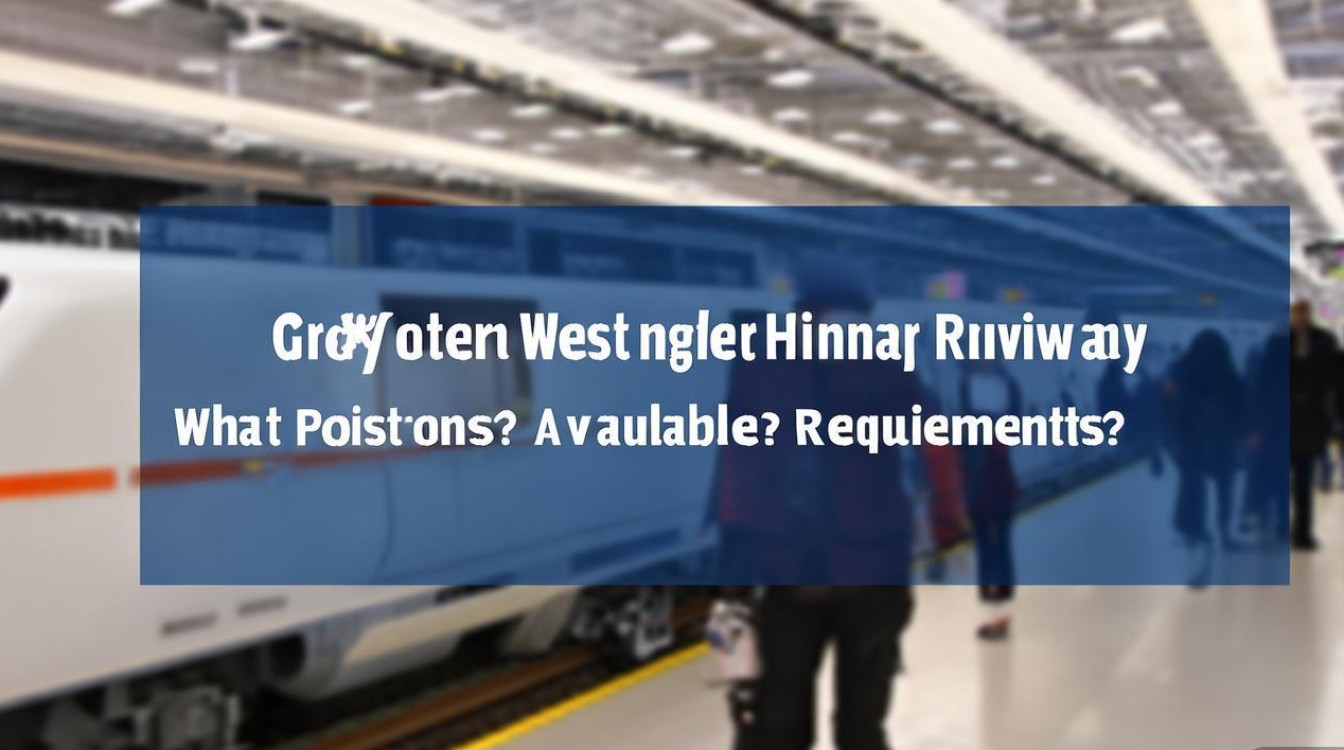 大西高铁招聘啥岗位？要求多少？