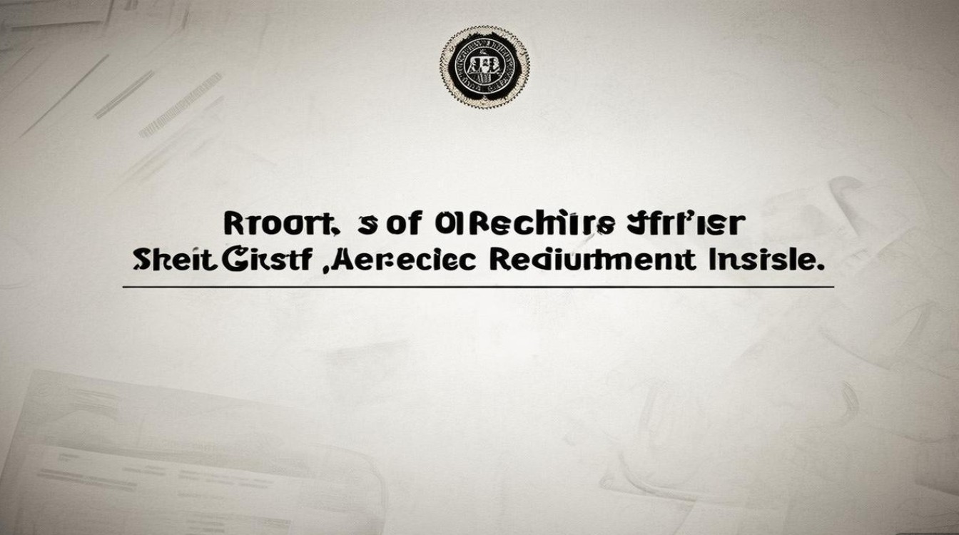 招商科员公开招聘，有何具体要求？