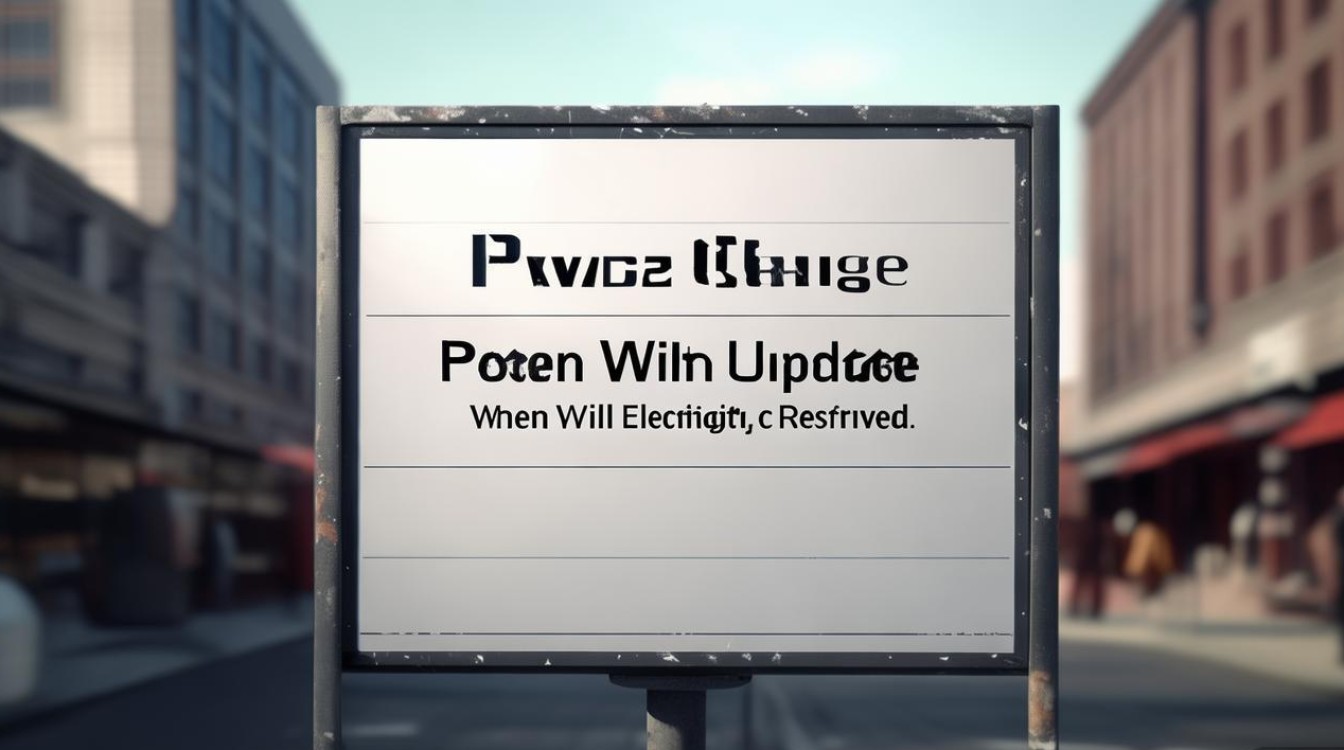 查停电后何时来电？