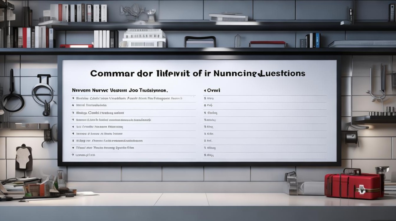 护理公开招聘常见试题有哪些？