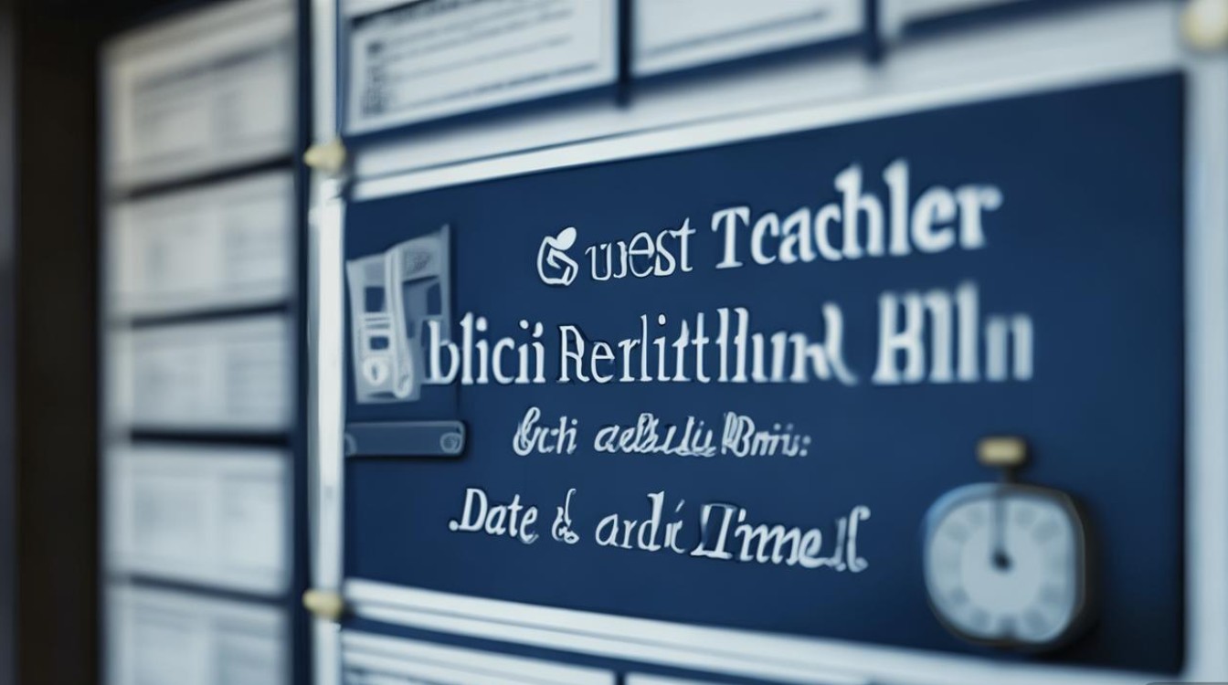 来宾教师公开招聘何时开始? 来宾教师公开招聘何时开始?