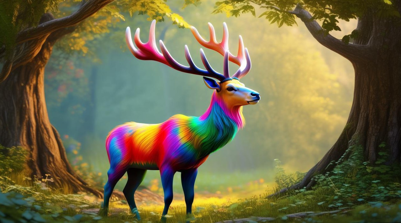 九色鹿象征什么？