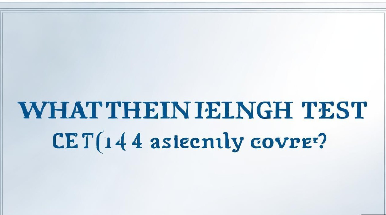 大学英语四级究竟考什么内容？