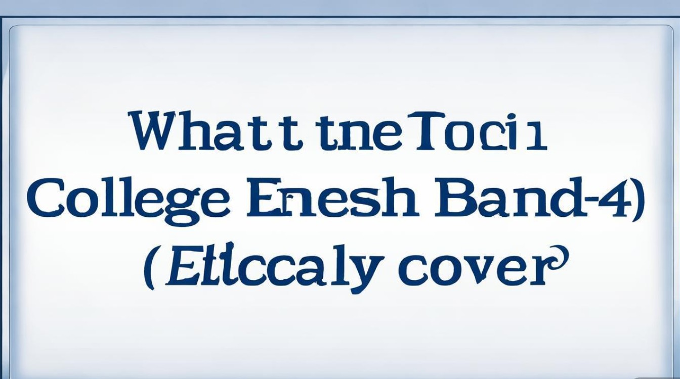 大学英语四级究竟考什么内容？