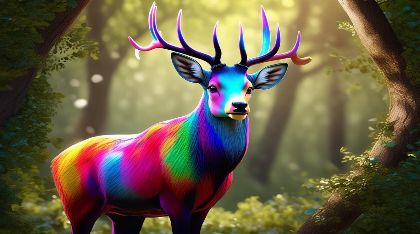 九色鹿象征什么？