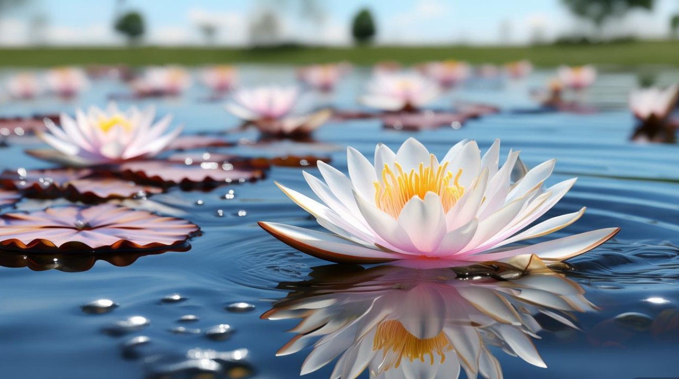 水中花是比喻虚幻的美好吗？