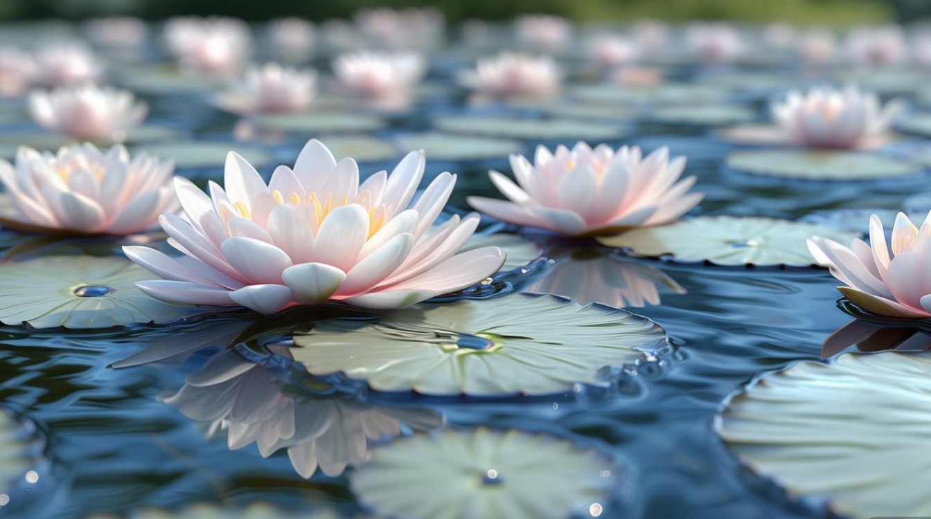 水中花是比喻虚幻的美好吗？