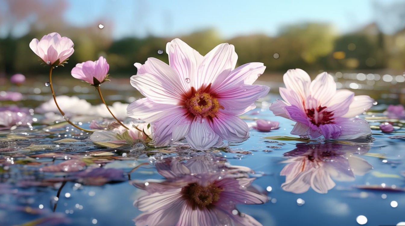 水中花是比喻虚幻的美好吗？