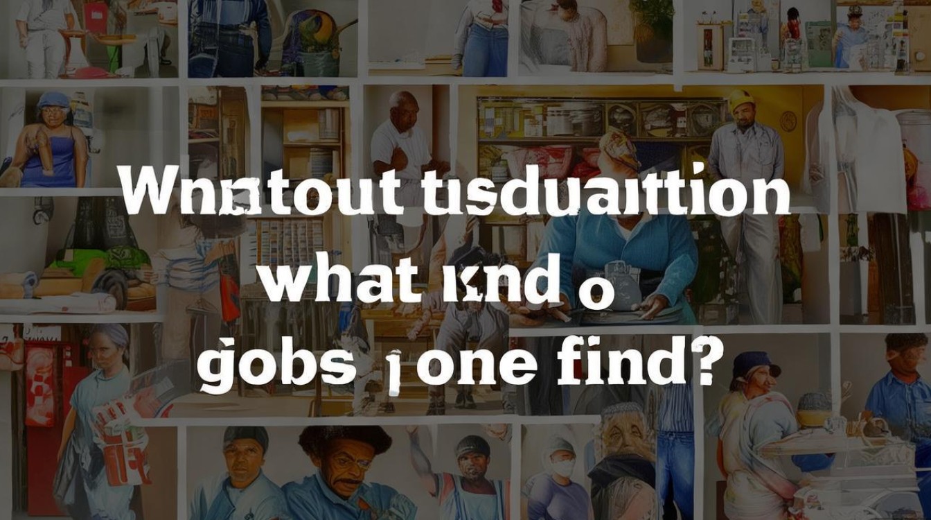 没有学历，能找什么好工作？