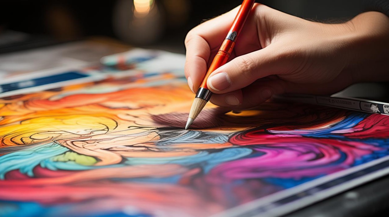 漫画上色该选什么笔？