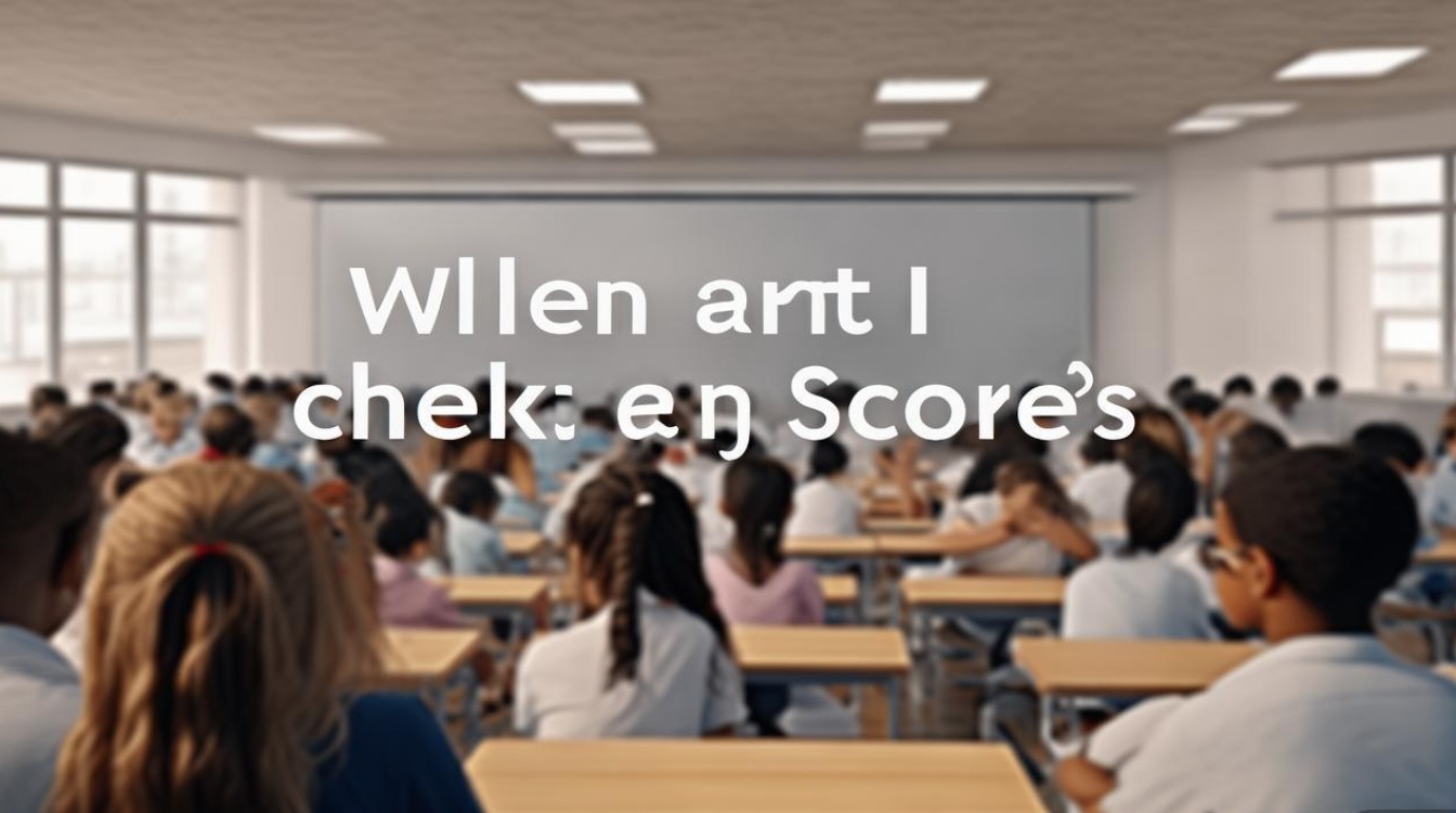 什么时候可以查分数？