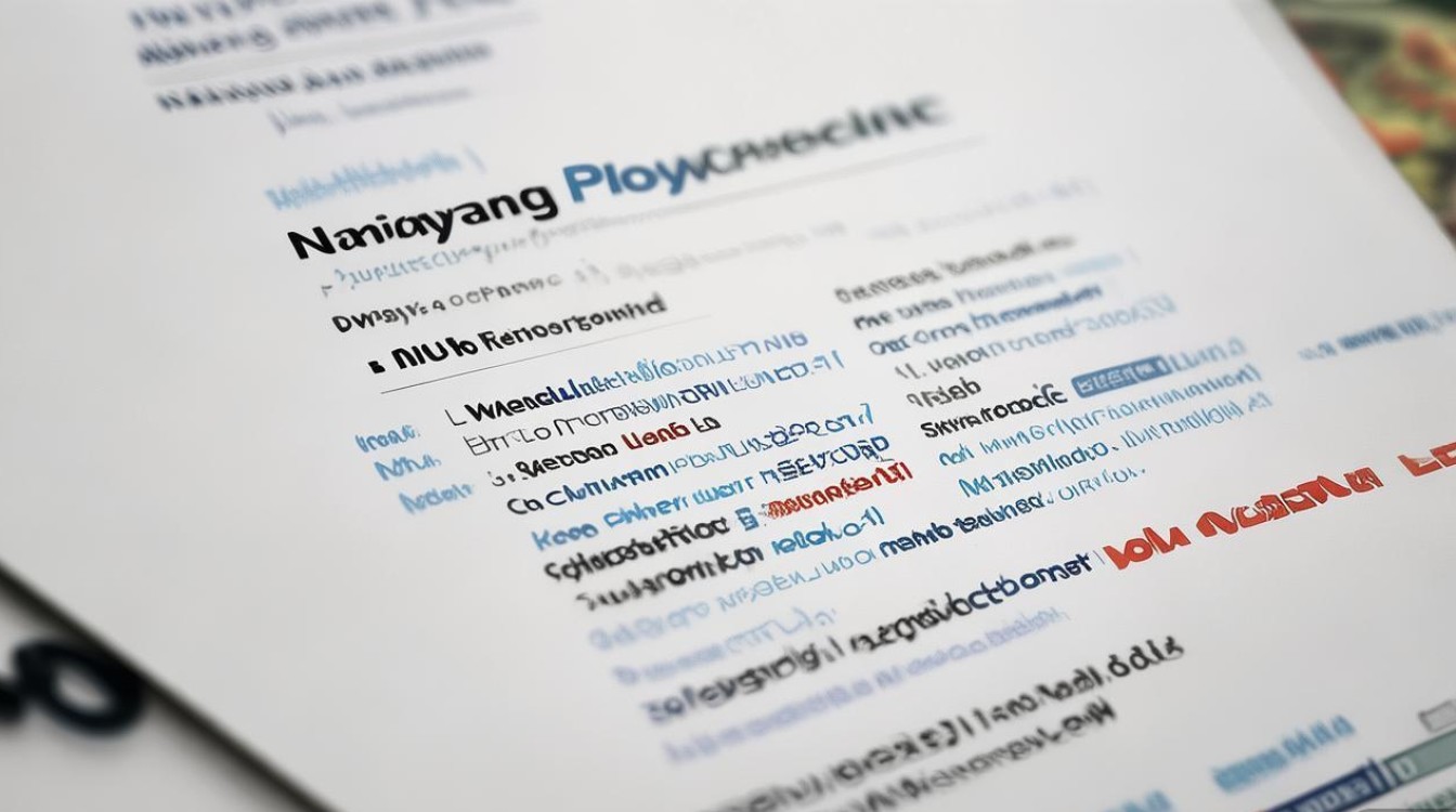 南阳理工公开招聘有何具体岗位与要求？