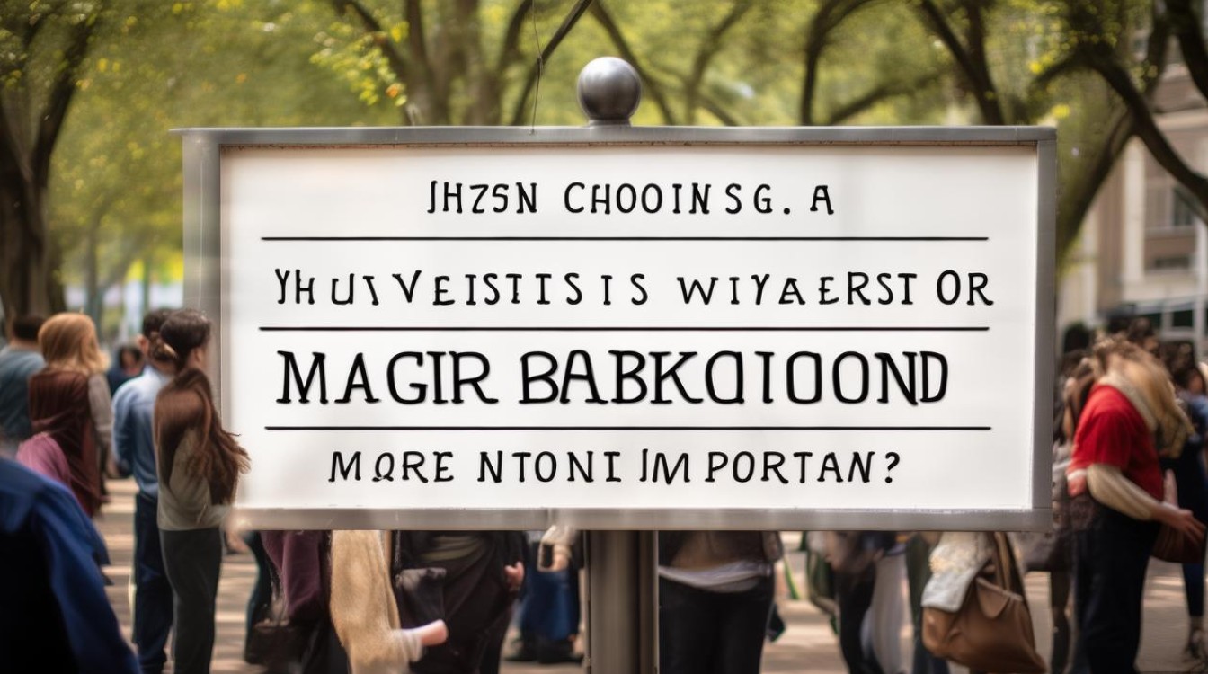 当官选大学，专业还是背景更重要？