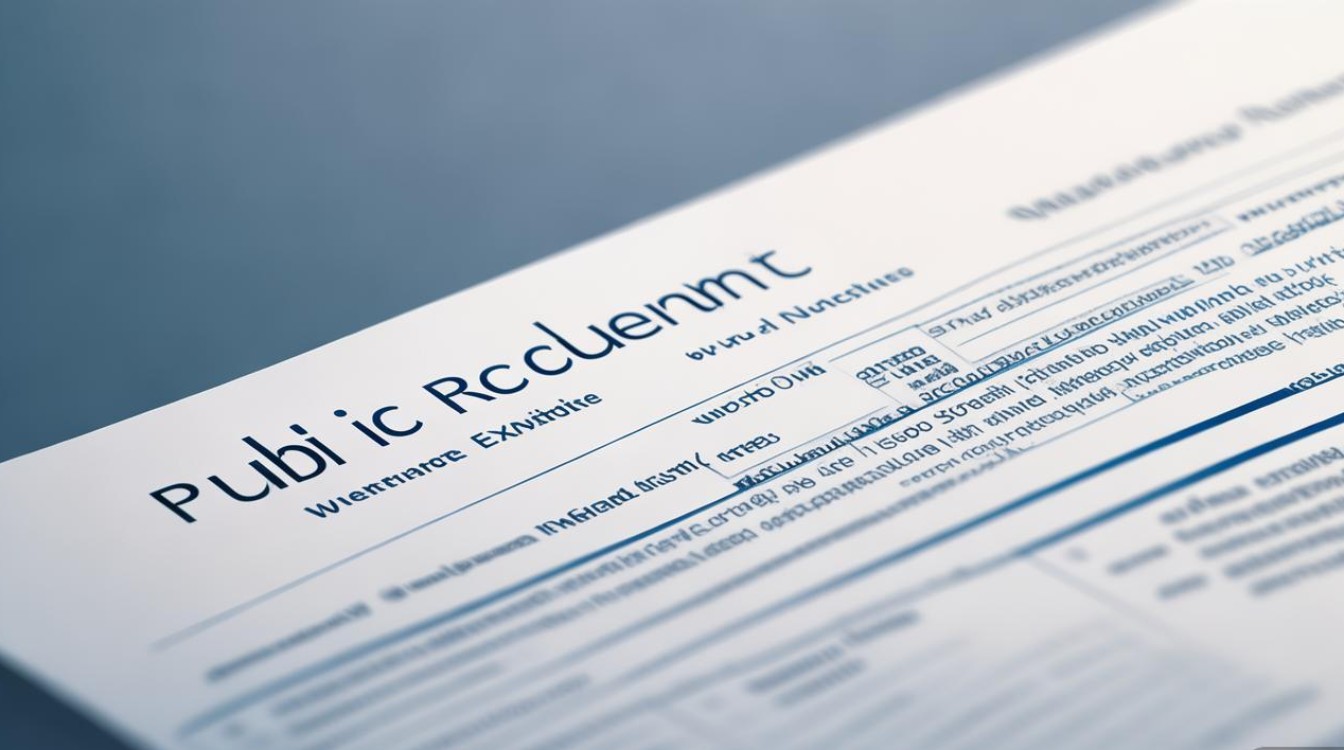 公开招聘笔试公告有哪些关键信息？