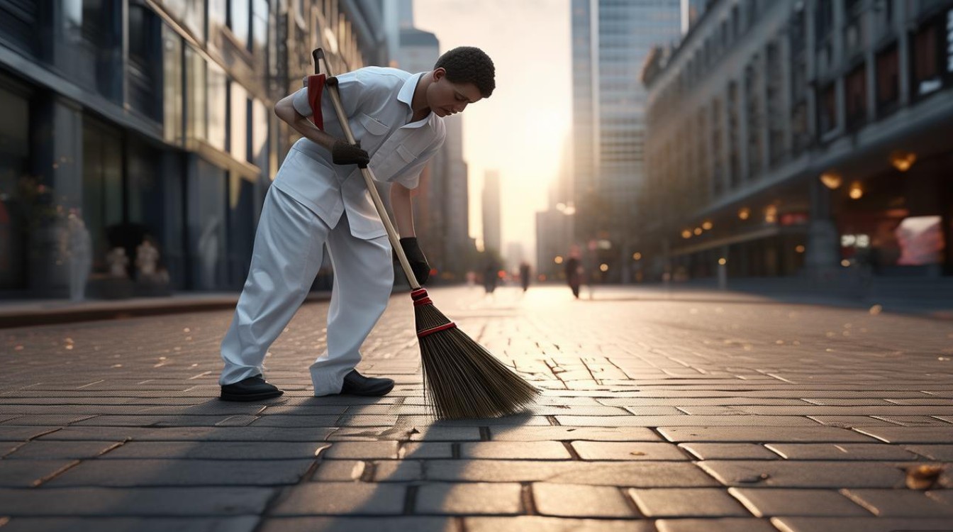 清洁工为何默默守护城市整洁？