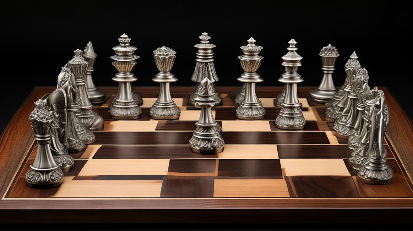 国际象棋棋盘和棋子具体长什么样？