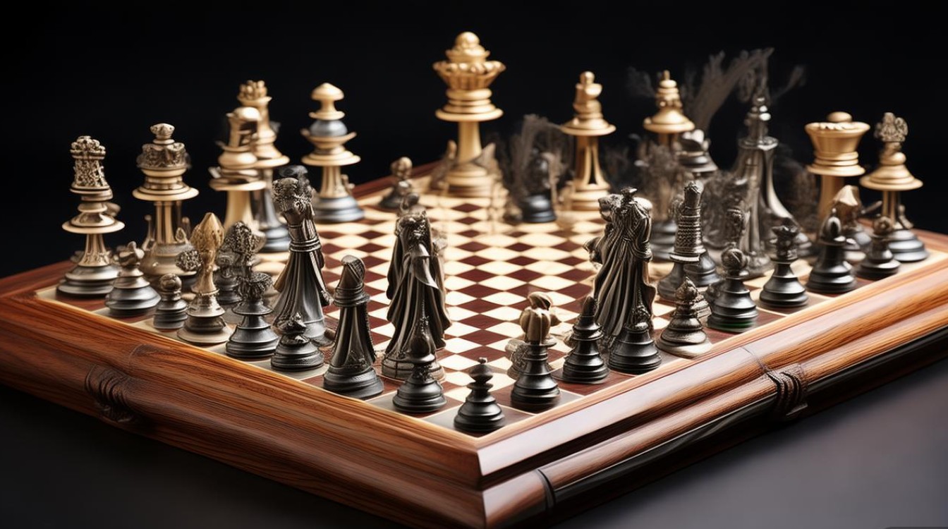 国际象棋棋盘和棋子具体长什么样？