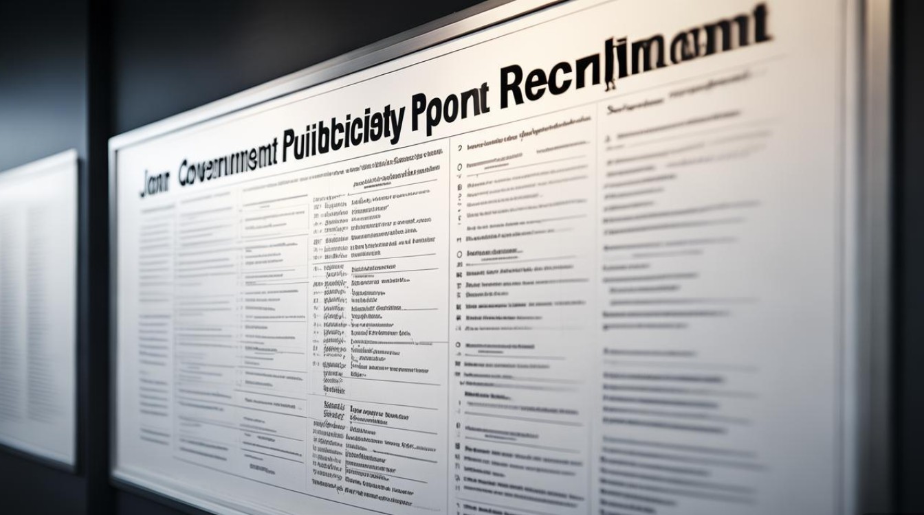 政务公开报招聘，具体岗位有哪些？