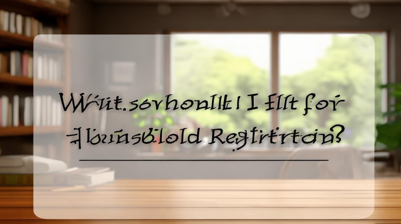 户籍到底填什么？