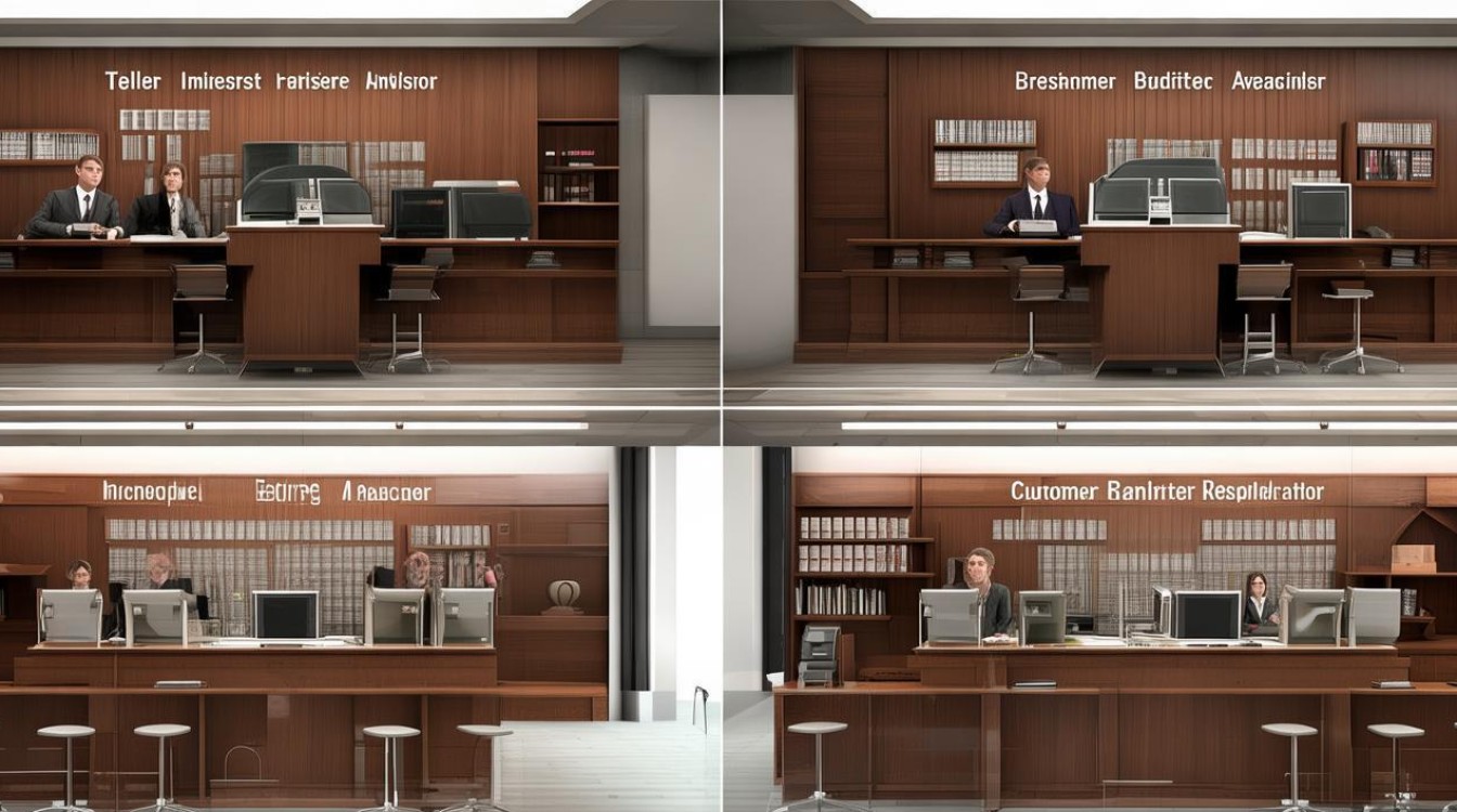 银行有哪些职位？