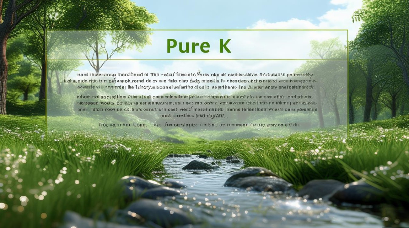 纯k到底指什么？