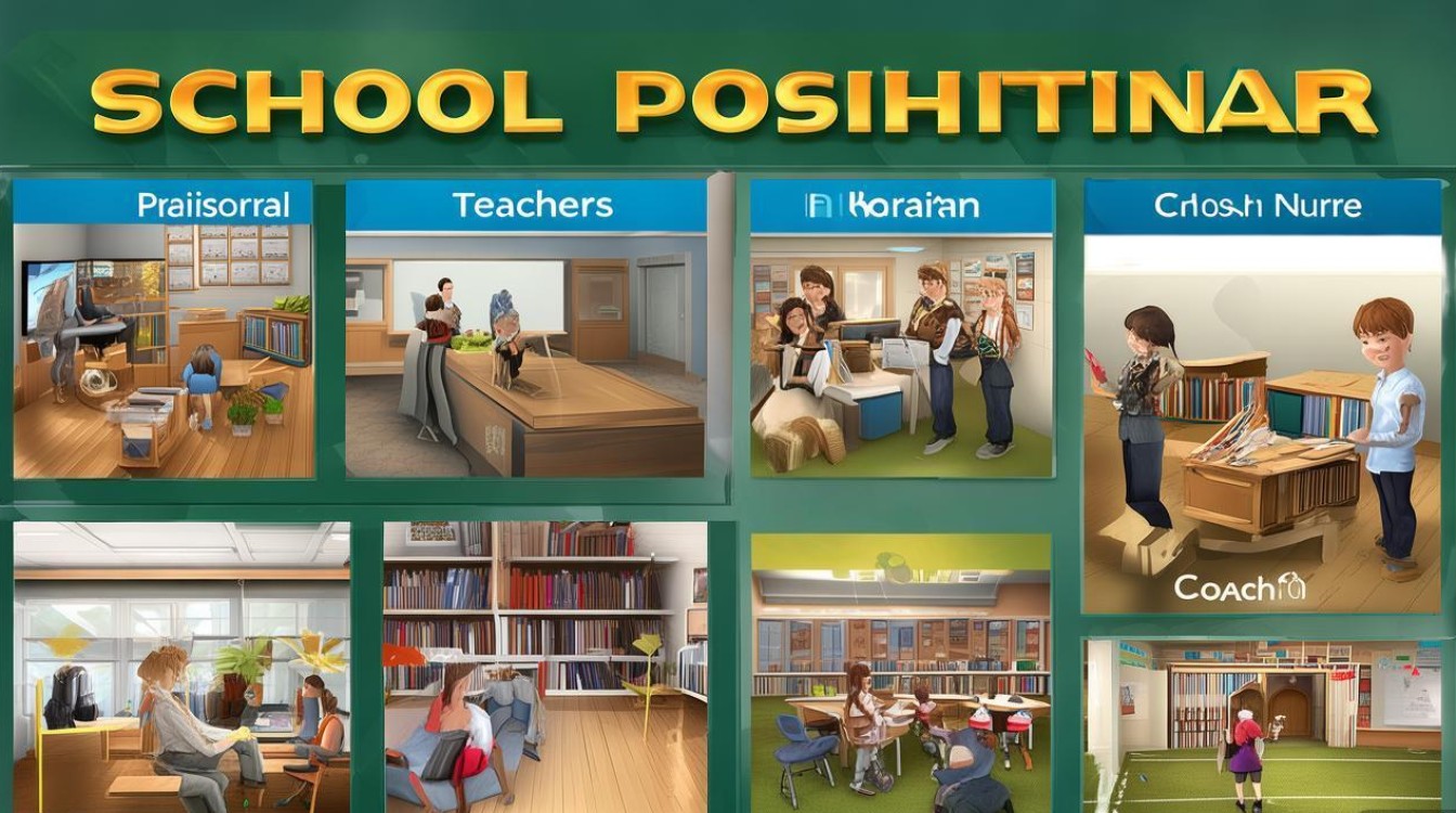 学校都有哪些职位？