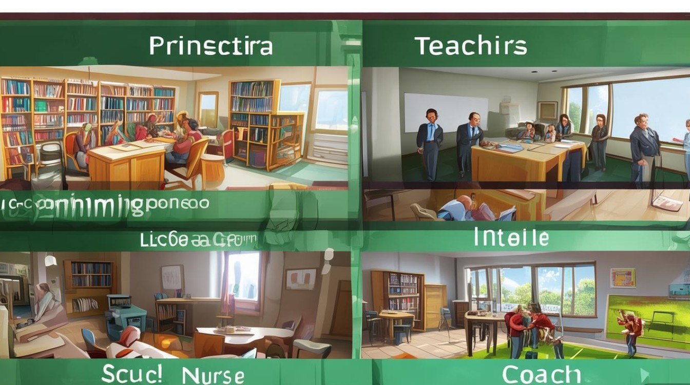 学校都有哪些职位？