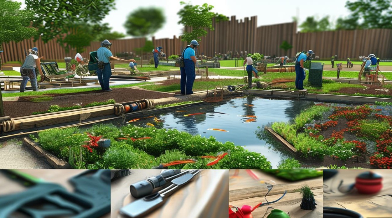 园林工程具体指哪些施工与养护工作？