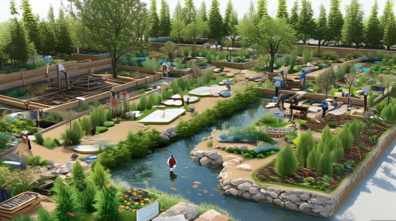 园林工程具体指哪些施工与养护工作？