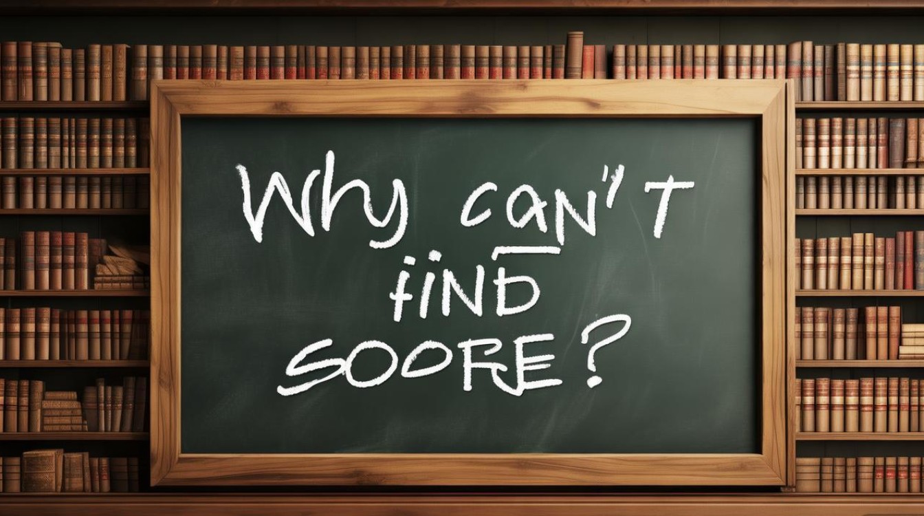 为什么查不到分数? 为什么查不到分数?