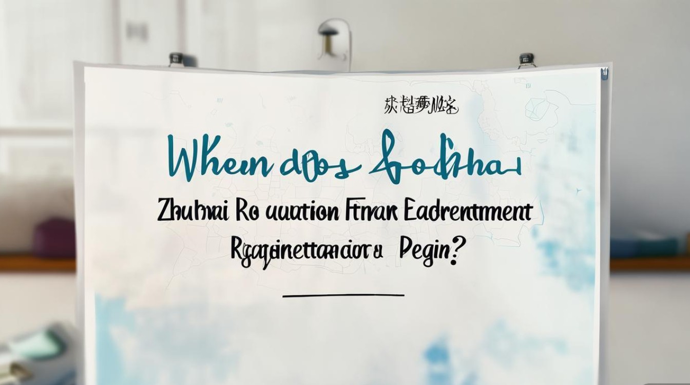 珠海教育公开招聘何时开始报名？