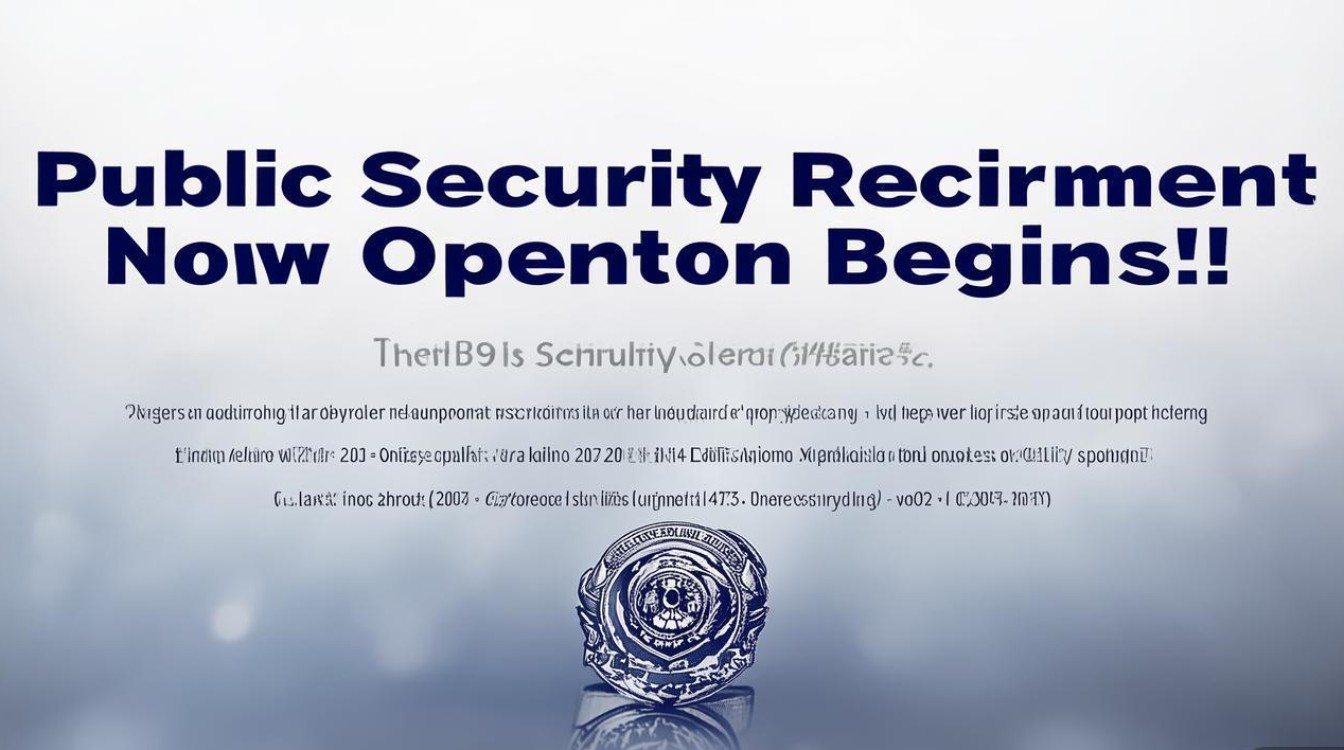 公安公开招聘何时开始报名？