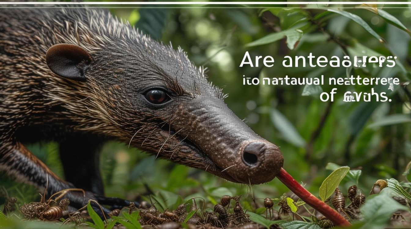 食蚁兽是蚂蚁的天敌吗？