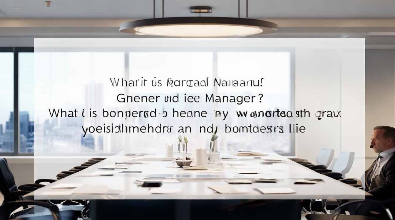 总经理是什么？职责与权力边界在哪？