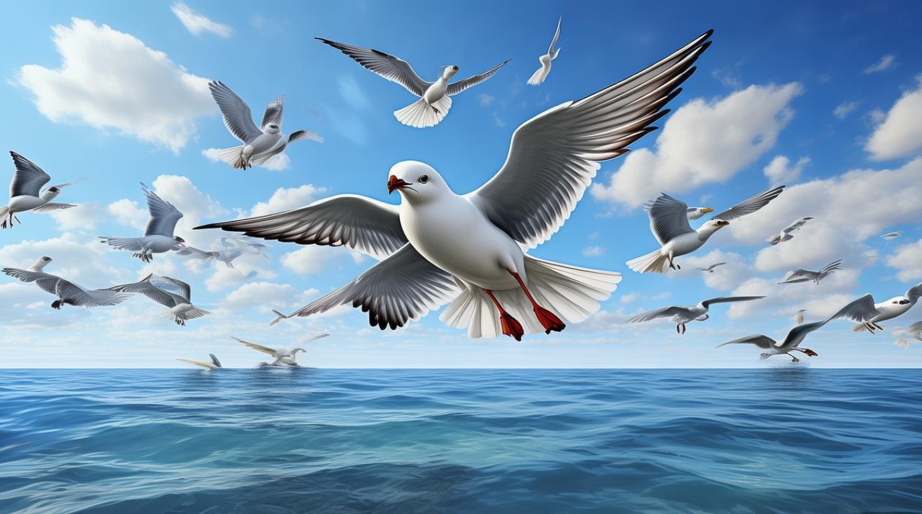 海鸥为何常被赋予自由与希望的象征意义？