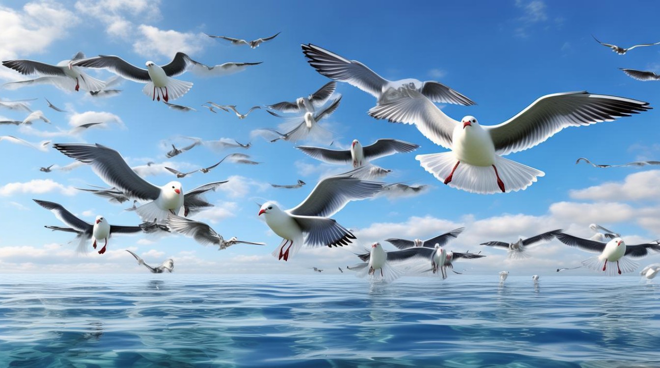 海鸥为何常被赋予自由与希望的象征意义？