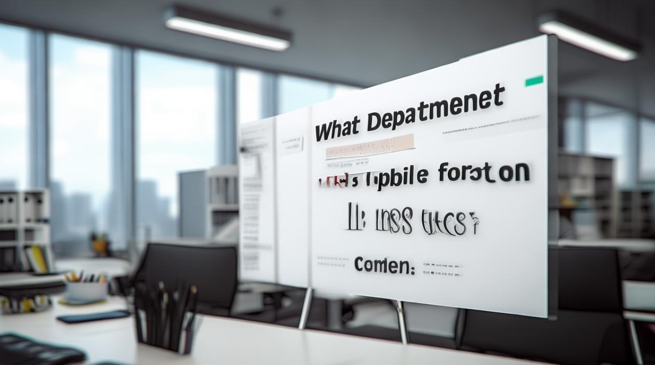 什么部门负责这项工作？