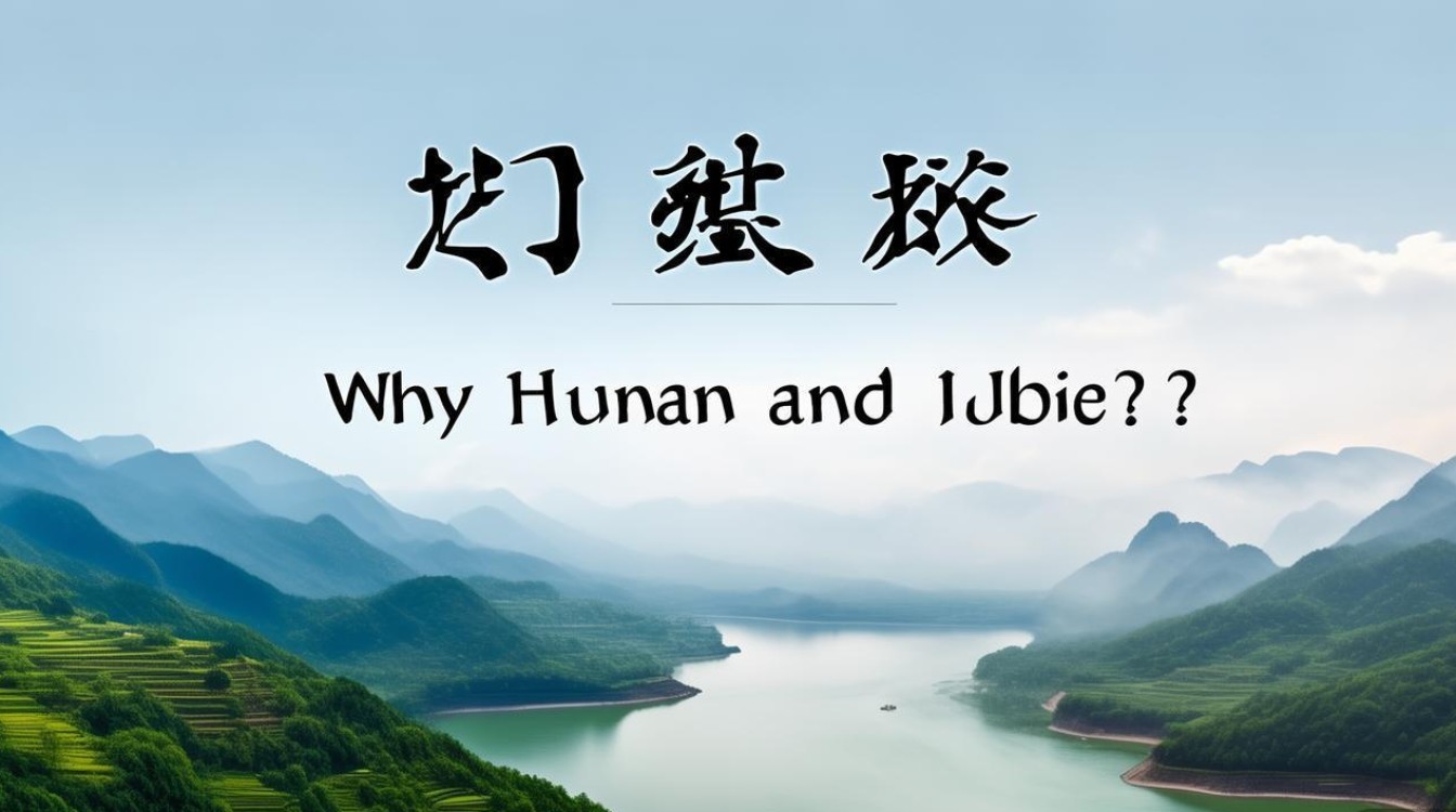 为什么叫湖南湖北 为什么叫湖南湖北