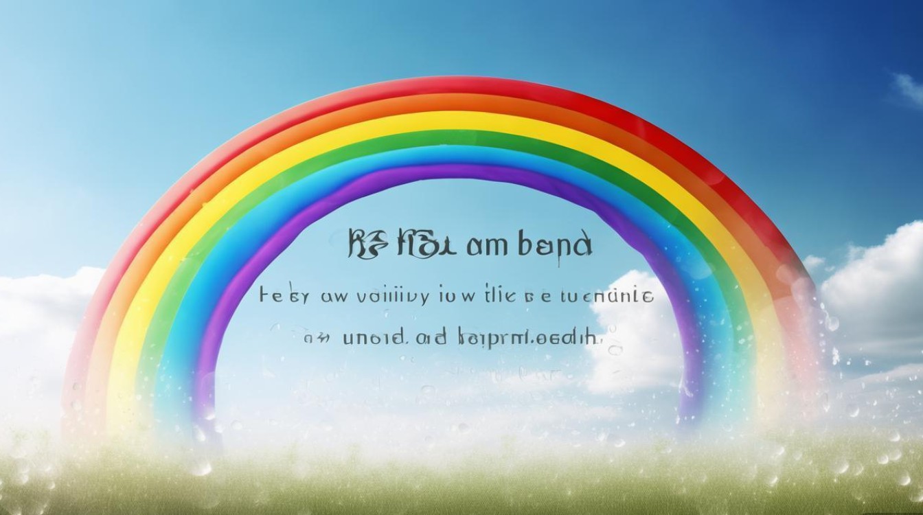 七色彩虹象征什么? 七色彩虹象征什么?