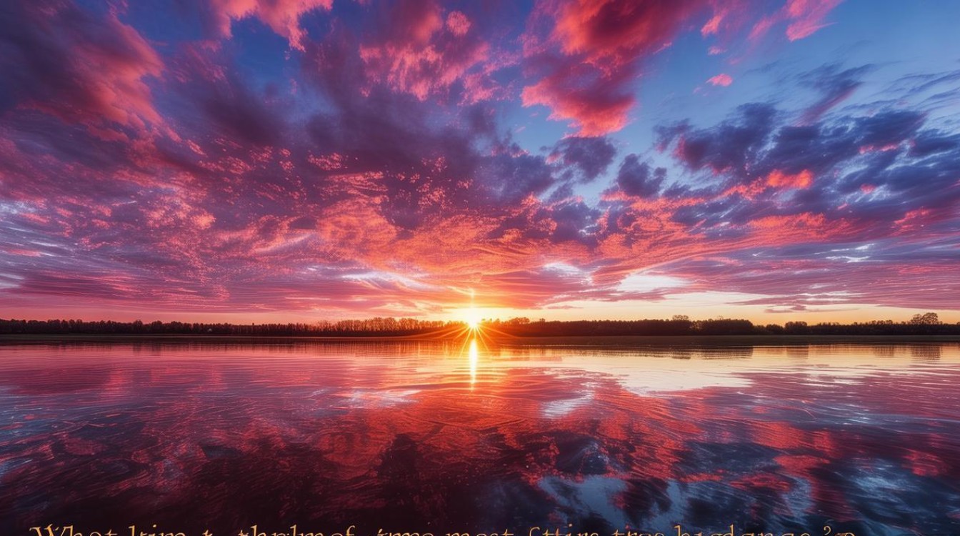 什么样的晚霞最让人心动？