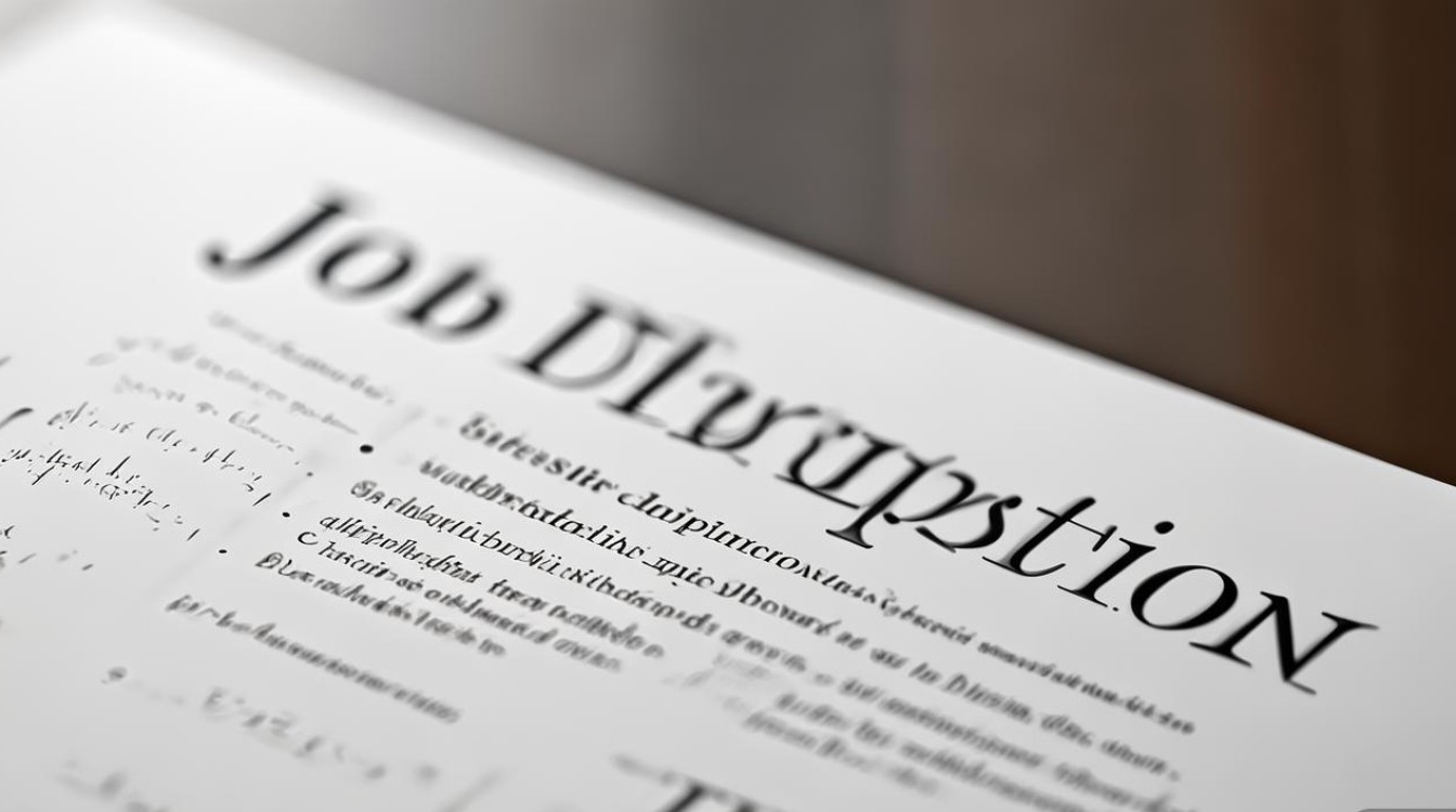 职位JD具体指什么内容？