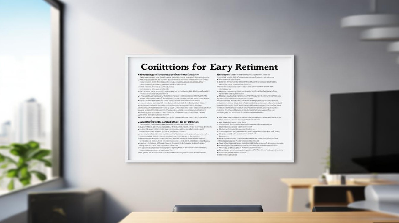 提前退休需满足哪些条件？