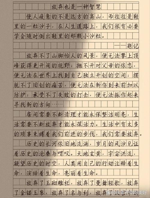 智慧的作文有哪些