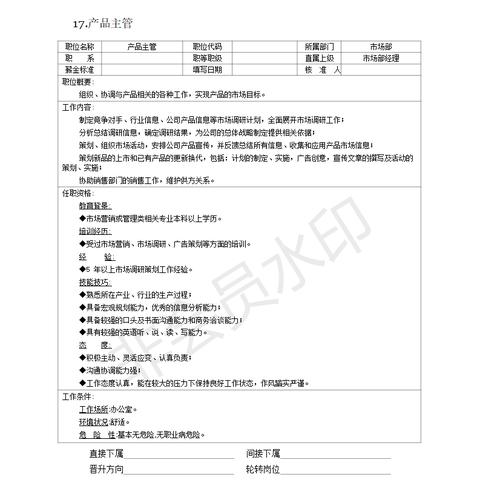 企业软件岗位职责具体指哪些工作内容？