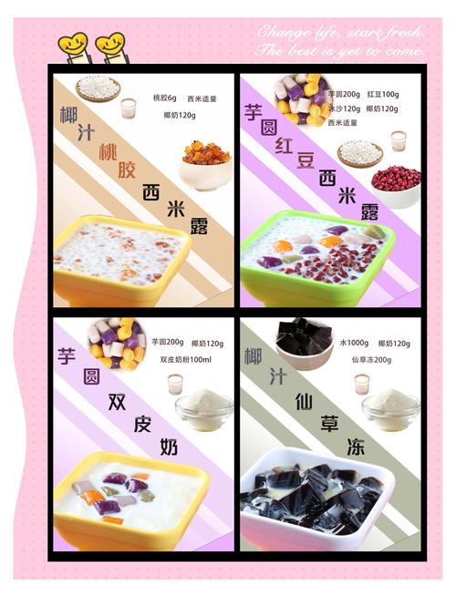 甜品快销有哪些