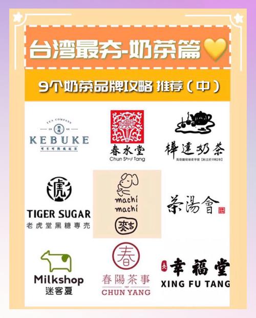 哪些奶茶不是台湾品牌