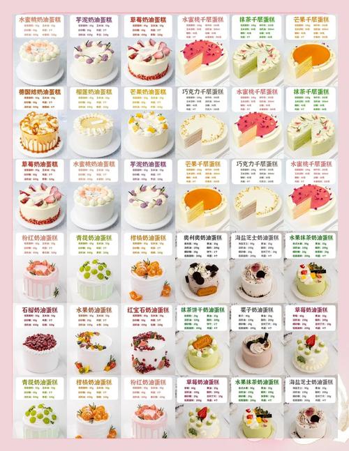 蛋糕加盟项目有哪些